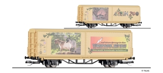 Tillig 14855 - TT - START-Schiebewandwagen Mein Zoo, Ep. VI